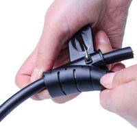 Funda Protectora de Cables en Espiral de Nailon FSCAT, Organizador de Cables para Gestión de Cables, Certificado CE ROHS SWB-06