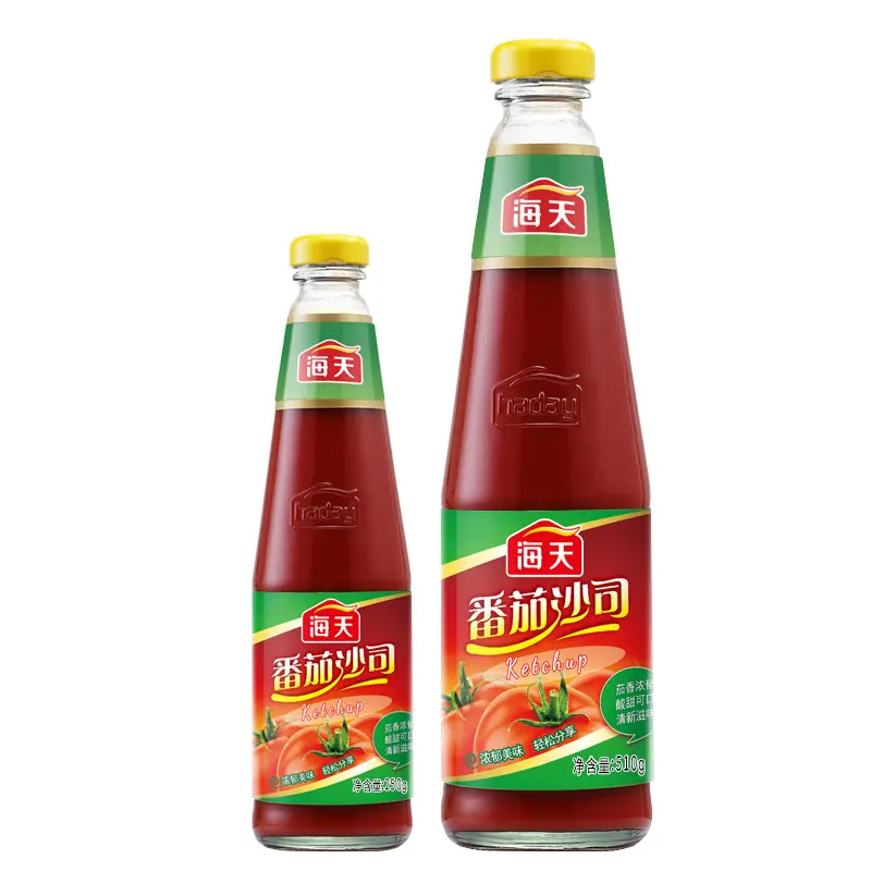 Nhà Sản Xuất Bột Cà Chua Tươi Sốt Cà Chua 510G/Chai Đóng Gói Salsa Cà Chua