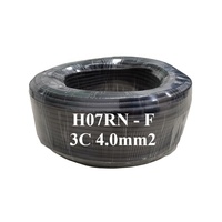 H07RN-F EN50525 2/21 Kupferdraht 3 Kerne 4 mm2 450/750V Gummi kabel Elektrisches Schweiß kabel für Bau gebrauch