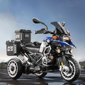 新款Kidsren电动遥控三轮玩具车，适用于1-12岁男婴，由耐用塑料制成 - Product Image 4