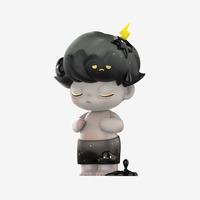 POPMART MEGA JUST DIMOO 400% Thunder Shower Figurines d'action authentiques en PVC, échelle 1/12, boîtes mystère