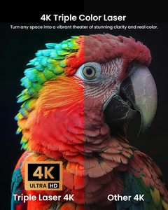 Proyector Láser Triple 4K JMGO N1S Ultra con WiFi/ 3000 ANSI Lúmenes Android 11 HIFI Estéreo 3D Ready <span class=keywords><strong>Netflix</strong></span> Portátil <span class=keywords><strong>de</strong></span> Bolsillo - Product Image 3
