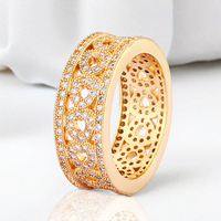 Bijoux en or à empiler, bague de bijoux solides pour femmes en or 18 carats, accessoires plaqués or pour femmes