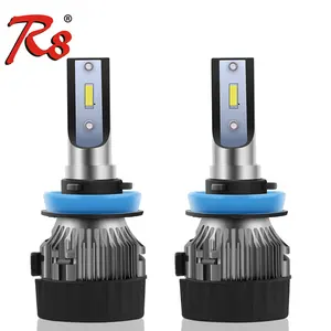 汽车及摩托车 LED 头灯灯泡 R8 OUSIPU H1/H3/H7/H8/H11/9005/9006/ 9012/5202 个 led灯月 V 6000K 4000LM 车灯