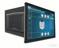 Ordinateur industriel intégré Yingtouch 49 pouces avec écran tactile capacitif, sans ventilateur, format 16:9, conception pour large plage de températures