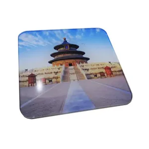 Sublimation Acrylic coaster Customized Printing Plastic Coasters Blanks