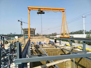 Grue à portique à roues mobiles électriques sans rail - Product Image 2