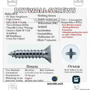 Vis autotaraudeuses en plastique M3 ISO métrique/pouce pour fixation de plaque d'immatriculation de voiture, capuchon à charnière blanc - Product Image 5