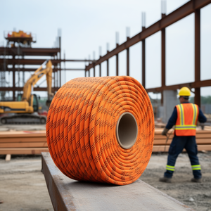 Cuerda de Poliéster de Doble Trenzado de 9/16 Pulgadas x 200 Pies, Grado Industrial de Alta Resistencia, para Tracción de Carga, Empalmable, Resistente a Químicos - Product Image 2