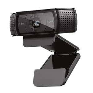 Venda quente Logitech C920e HD Pro Webcam Widescreen Vídeo Chat Gravação USB Inteligente 1080P Câmera Web