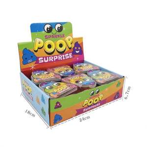 Hot Sell Slime Poop <b>Magic</b> Crazy Galaxy Crystal Poop Slime - Product Image 6