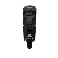 Microphone à condensateur à large diaphragme AT2035, filaire XLR, professionnel, directivité cardioïde, rapport signal/bruit de 70 dB pour studio