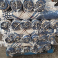 Microfibre brossée 100% en rouleau 100% sergé de polyester tissu de draps de lit tissé d'impression dispersée super douce