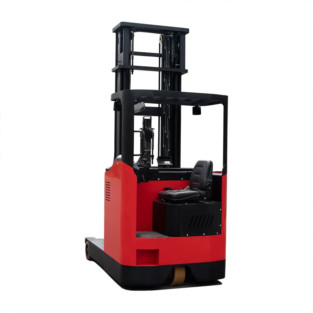 WELIFTRICH Factory price 1.5 ton 1.8 ton 2 ton 2.5 ton electric reach truck forklift with 5m 6m 7m 8m 10m lifting height and EPS