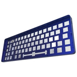 Tùy chỉnh thép không gỉ CNC gia công DIY Bàn Phím Cơ khí cho trường hợp với nhôm anodized tấm ổn định chuốt loại - Product Image 4