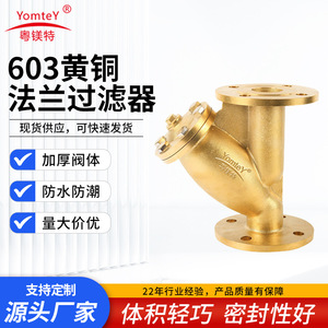 YomteY Brass Y Type Filter DN40 Flange For Water Filtration - Product Image 5