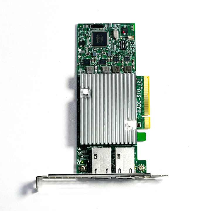 SuperMicro AOC X540-AT2 10GbE Standard Adapter 2-Port RJ45 LAN PCIe PCI ...