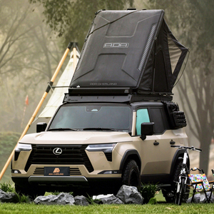 ADA OVERLAND Hot Sell Triangle Hard Rooftop Tent, Aluminum Material Waterproof Design for Car Camping - Product Image 1
