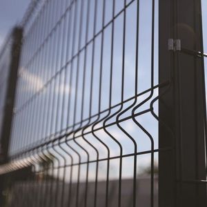 Thiết kế hiện đại nhà ngoài trời 3D cong hàn dây thép lưới Bảng điều khiển Nhiệt PVC vườn hàng rào cong hàn dây lưới an ninh hàng rào - Product Image 6