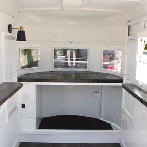 Petite remorque de chariot de nourriture de rue de magasin de boulangerie de buffet avec la nourriture mobile standard américaine - Product Image 4