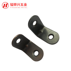 Support d'angle en métal noir en forme de L Yihuaxing pour meubles, lits et connecteurs d'étagères - Product Image 3
