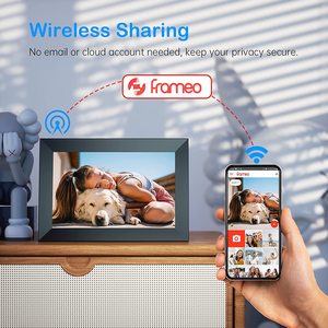 10.1 Inch Wifi Digital Picture <b>Frame</b> <b>Large</b> Stock Metal Frameo App Gift Video <b>Frame</b> AVI Format Share <b>Photos</b> - Product Image 4