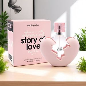 STORY of LOVE Perfume Love Heart de 100 ml, Aroma Oriental, Cantalupo y Bergamota, 12-18% <span class=keywords><strong>EDP</strong></span>, Para Mujer/Unisex, Solo para Exportación - Product Image 1