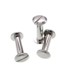 מוצץ ציפורניים פליז ידידותי לסביבה. מוצץ את הראש בורג בחזרה לחצן קוצים - Product Image 6