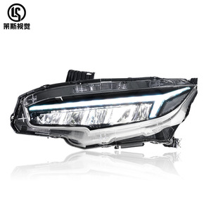 สำหรับฮอนด้า10th รุ่นสำหรับ Civic 16-21ดัดแปลงมังกรโหมด RGB ปีก LED ในเวลากลางวันประกอบไฟหน้าสำหรับฮอนด้า - Product Image 1