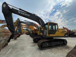 Escavadora Usada <span class=keywords><strong>VOLVO</strong></span> <span class=keywords><strong>EC210B</strong></span> de Alta Estabilidade, Peso Operacional de 21 Toneladas, Potência de 110KW para Construção Urbana - Product Image 2