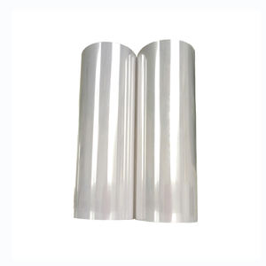 Rouleaux de film alimentaire en mylar pour animal de compagnie, transparent, 12 microns, 6020 transparent, 6021 films, moteur isolé, fabrication chinoise - Product Image 1