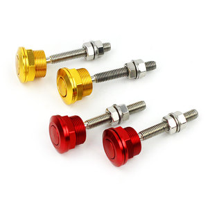 Venta al por mayor: Pasador de capó de coche plateado de liberación rápida, pestillo de 22 mm, bloqueo de pasador de capó de aluminio anodizado, bajo MOQ - Product Image 3
