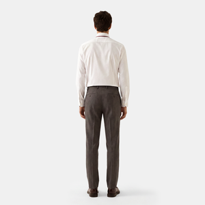 <span class=keywords><strong>Camicia</strong></span> da Uomo di Lusso Designer in Puro Cotone Lavato, Vestibilità Slim, Colletto con Linguetta da 8,5 CM, Classica da Business <span class=keywords><strong>per</strong></span> Gentiluomini - Product Image 3
