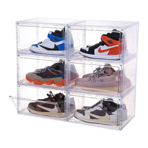 Caja de zapatos acrílica UB esterilización embalaje de papel zapatillas caja de zapatos <span class=keywords><strong>Mini</strong></span> caja de zapatos gruesa dunky - Product Image 1