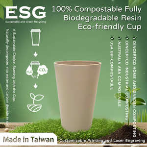 12oz Sustainable <b>Plastic</b>-Free Cup | Fully Biodegradable - Product Image 5