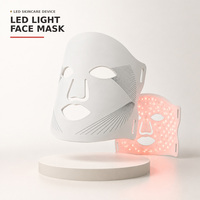 Máscara Facial de Silicona Flexible con Luz Roja ODM, Controlador de Programa de Luz Personalizado y Marca Privada