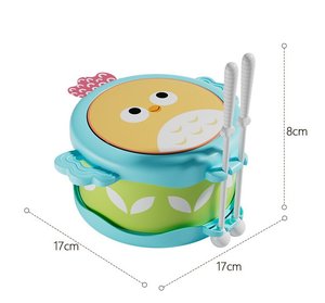 Wholesale Percussion Instrument Cute Chicken Kids Playing Toys Hand <b>Drum</b> Musical Instrument - Product Image 1