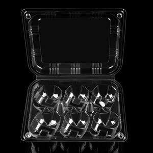 Bandeja de Embalaje Transparente de Plástico PET Reciclable BETTERWAY, Fabricada a Medida, para 6 Kiwis, Desechable, de Grado Alimenticio - Product Image 6