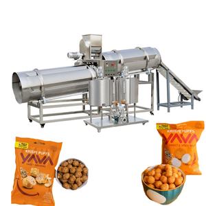 Chaîne de production haute performance de moteur automatique de machine de soufflage de boule de maïs aromatisée au caramel équipement - Product Image 4