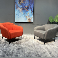 Canapé-fauteuil 1 place, décoration d'intérieur de style moderne, meuble de salon, canapé de loisirs