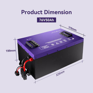 LiFePo4แบตเตอรี่ลิเธียมไอออนแบตเตอรี่รถกอล์ฟไฟฟ้า50Ah 72โวลต์ปรับแต่งได้เต็มรูปแบบแบตเตอรี่ลิเธียมไอออน72โวลต์ศูนย์พลังงาน - Product Image 2