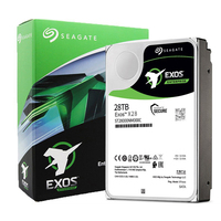 S Eagate Exos ST28000NM000C Disco Duro Mecánico de 28 TB para NAS Empresarial con Tecnología Helio, Almacenamiento en Red Empresarial