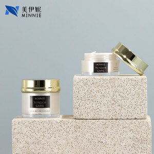 Envase de vidrio para cosméticos Minnie Tender Care Skincare de 30ml 50ml 100ml 120ml para suero, loción y tónico. - Product Image 3