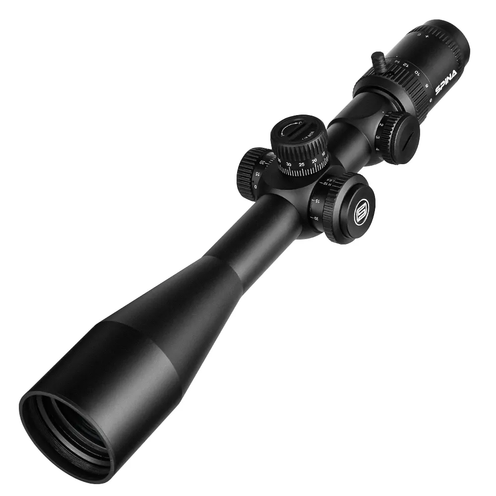 SPINA Optics Factory OEM Wholesale Long Range Scope FFP 6-24x50 IR Red Green illuminated Tactical Scope For Hunting