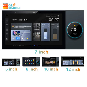 Glomarket Tuya Smart System WiFi Multi-fonctions Hôte Musical Écran Tactile 6/7/8/10/12 Pouces Passerelle Murale de Contrôle Central BLE GW0012 - Product Image 1