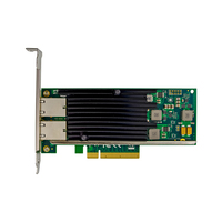 EDUP-Tarjeta adaptadora de red Ethernet, tarjeta de red de 10G Express, PCIe X8 Intel X540, 1 unidad, 1 unidad