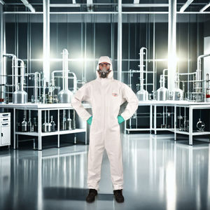 थोक डिस्पोजेबल उच्च श्वास विरोधी स्थिर सुरक्षा कवर सुरक्षात्मक वर्कवियर - Product Image 6