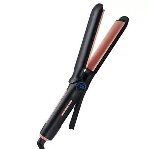2023 NEW professional beauty hair one-step Straightener and Curler 2 in 1 Ceramic Coating Flat Iron 450F Hair Straightener