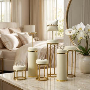 Jewelry Packaging <b>Grey</b> Metal Jewelry Display <b>Frame</b> High Quality Jewelry Display Stand Necklace Earring Spot Event Shop - Product Image 6