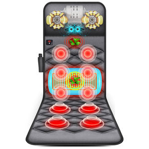 Массажный матрас для тела подушки безопасности Электрический нагрев вибратор матрас для спины шиацу подушка для кровати - Product Image 1